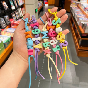 Personalized Customization Knitted Letter Hanging Rope Backpack Hanging Ornaments 265004